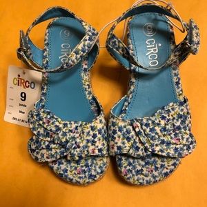 Brand new wedges little girls size 9- Circo brand